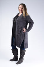 Grey Slouchy Buckle Boots - Extra Wide Calf - www.mycurvystore.com - Curvy Boutique - Plus Size