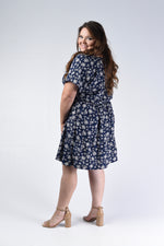 Think of Me Dress, Navy