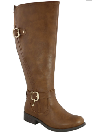 Layla Brown Boot - Wide Calf - www.mycurvystore.com - Curvy Boutique - Plus Size
